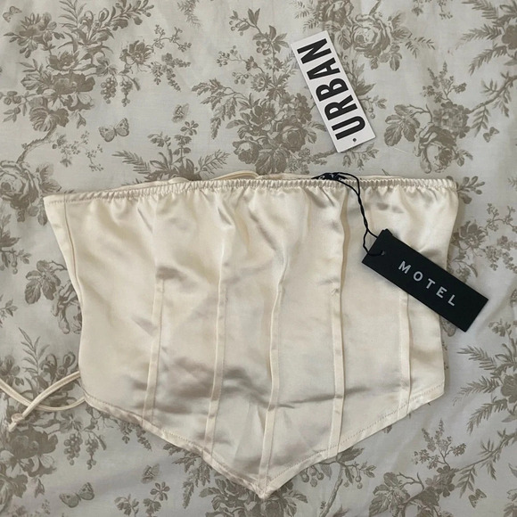 Motel Silk Corset - Picture 1 of 3